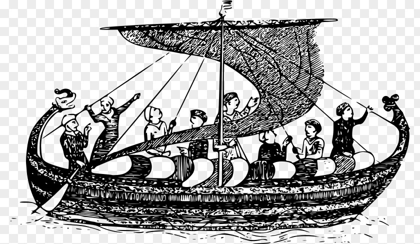 Ship Viking Age Ships Norsemen Norse Mythology PNG