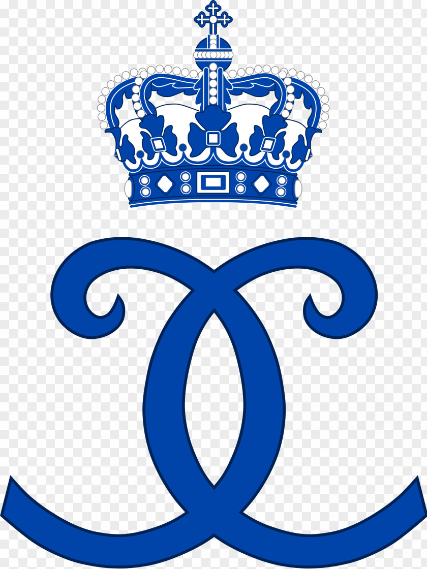 Danish Royal Family Cypher Crown Prince Monarch Monogram PNG