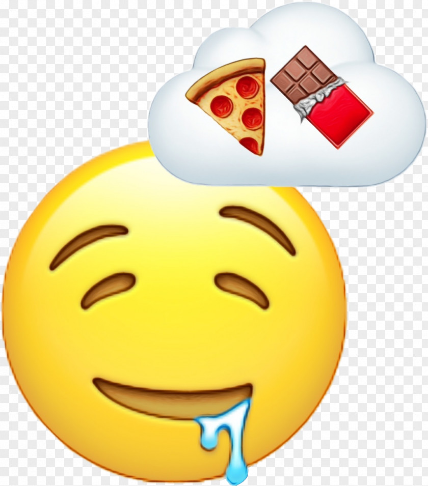 Happy Smile Pizza PNG