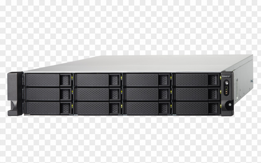 QNAP TS-1231XU-RP-4G 12 Bay NAS Rack Network Storage Systems Serial ATA Systems, Inc. PNG