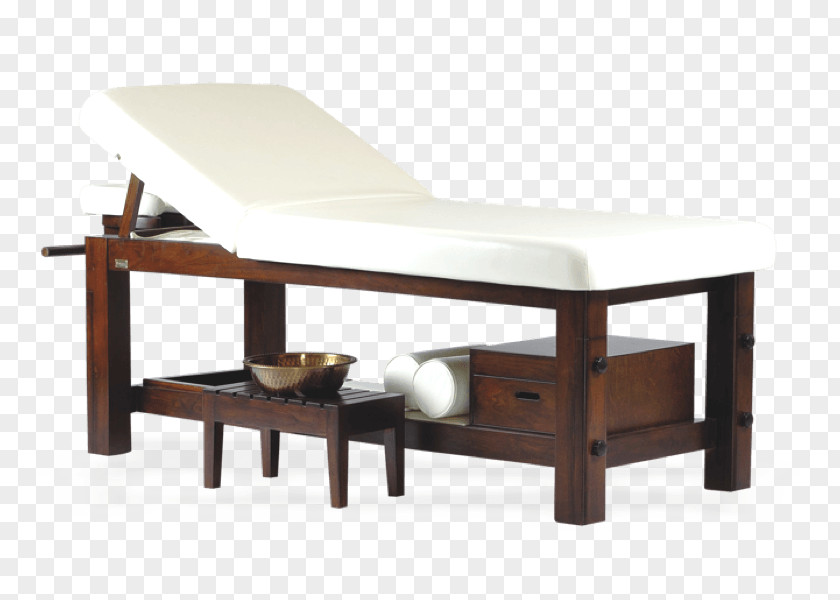 Spa Massage Table Furniture Shirodhara PNG