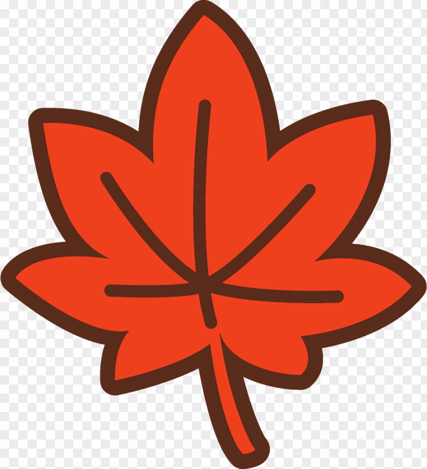 Symbol Flower Maple Leaf Fallen Dead PNG