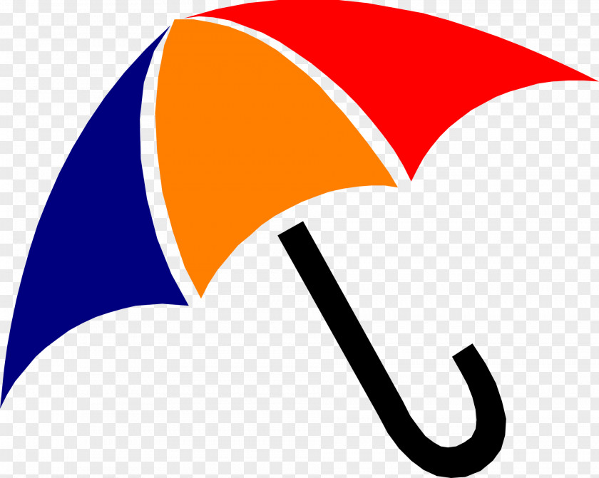 Three Primary Colors Parasol Rain Umbrella Weather Clip Art PNG