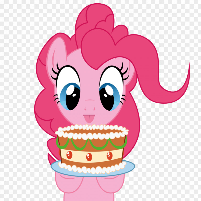 Delicious Torte Pinkie Pie Food Cake PNG