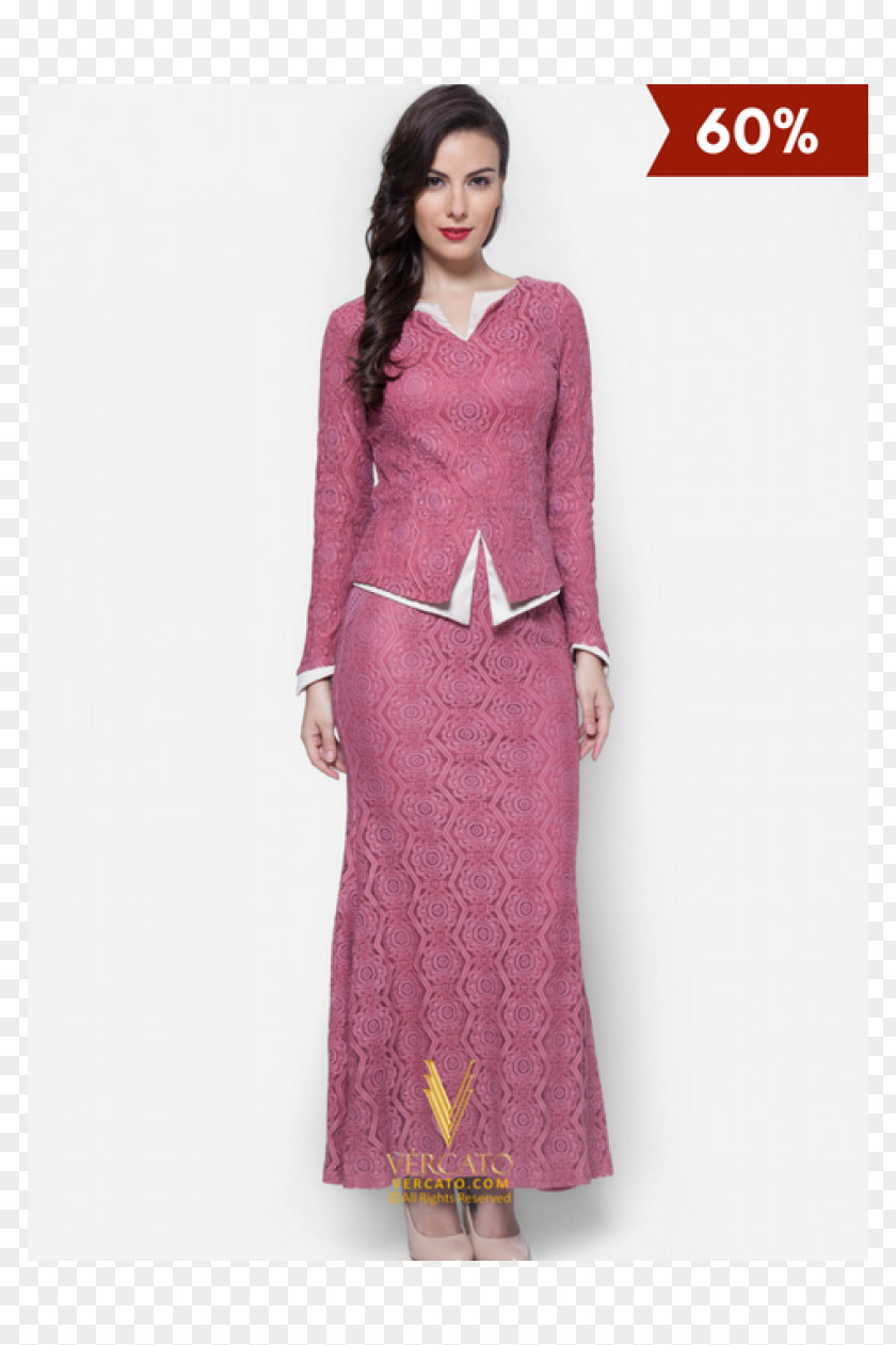 Dress Baju Kurung Kebaya Lace Gown PNG
