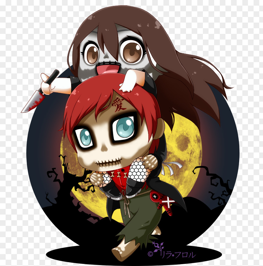 Flowers Lila Gaara DeviantArt Halloween Naruto PNG