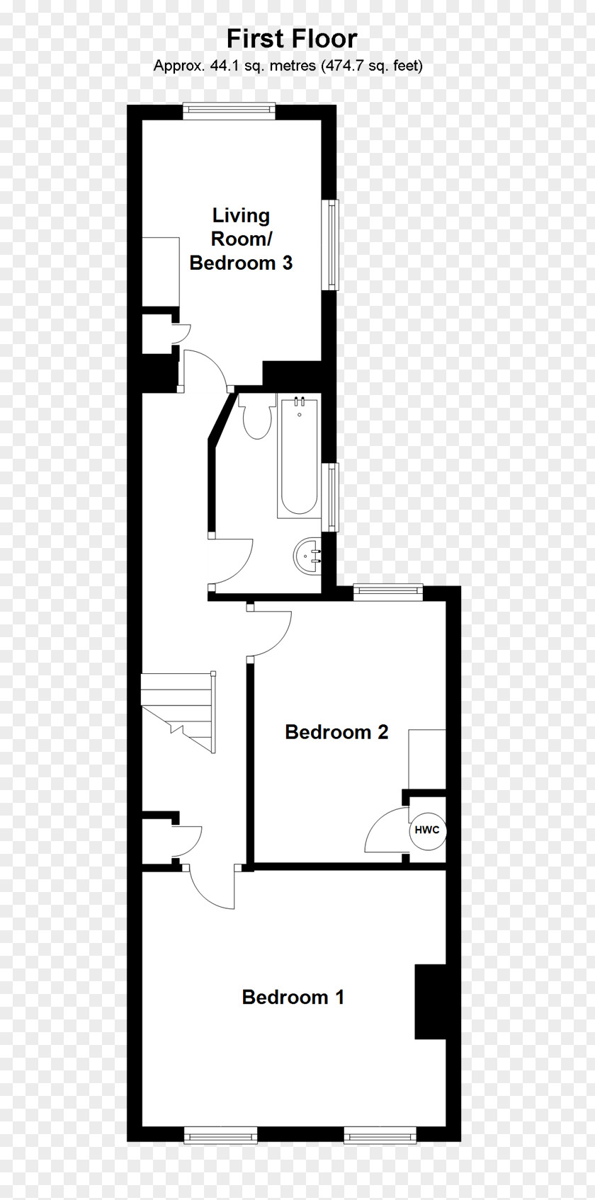 House DNG Terenure Estate Agent Floor Plan Ranelagh Storey PNG