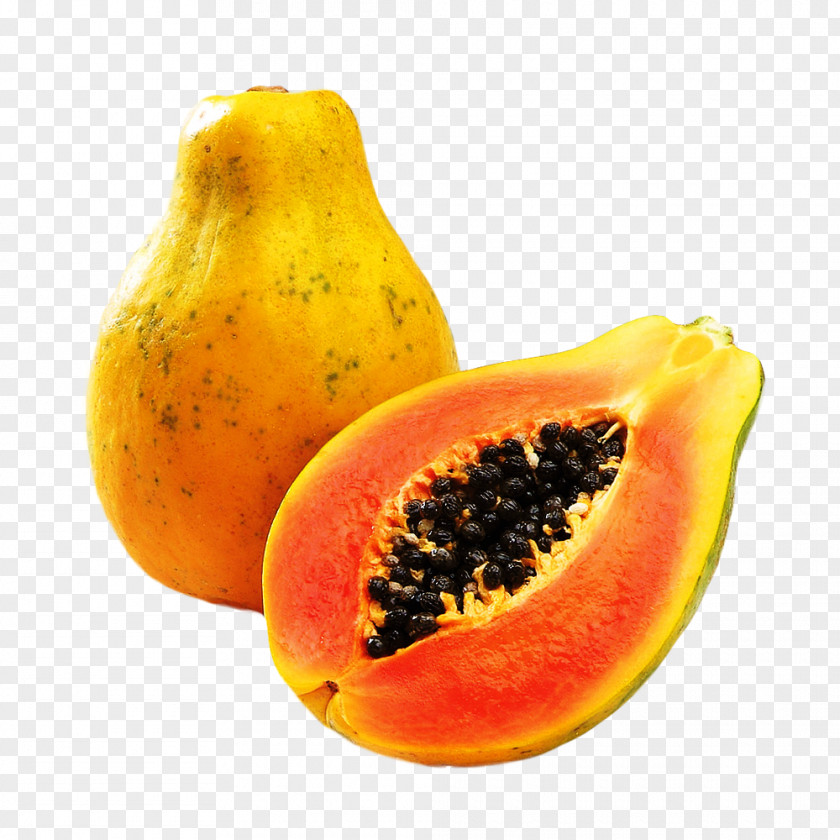 Papaya Orange Juice Fruit PNG