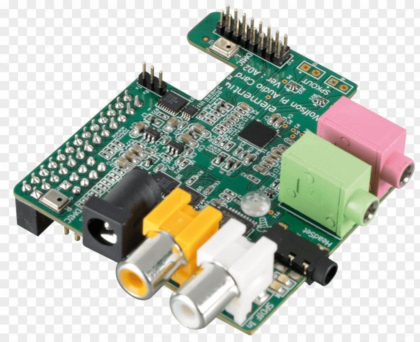 Raspberry Sound Cards & Audio Adapters Wolfson Microelectronics Pi Microcontroller PNG