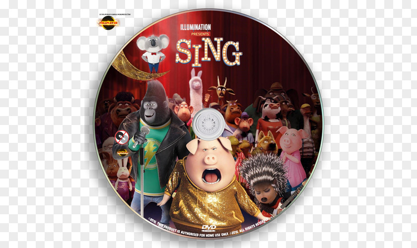 Sing Movie Hollywood YouTube Animation Film 0 PNG