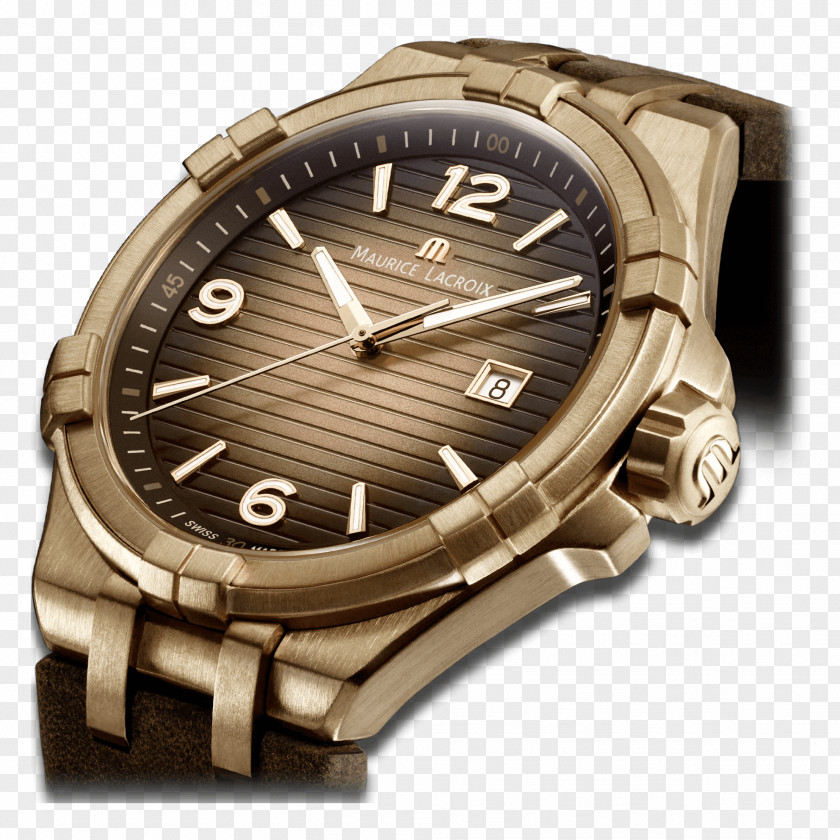 Watch Maurice Lacroix Baselworld Strap Leather PNG