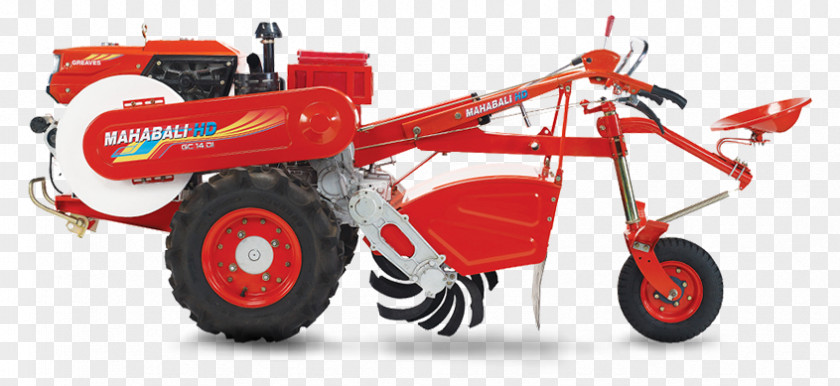 Greaves Engine Tractor Agricultural Machinery Cultivator Tiller PNG
