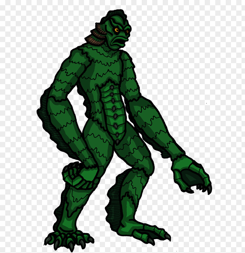 Monster Gill-man Slenderman Horror PNG