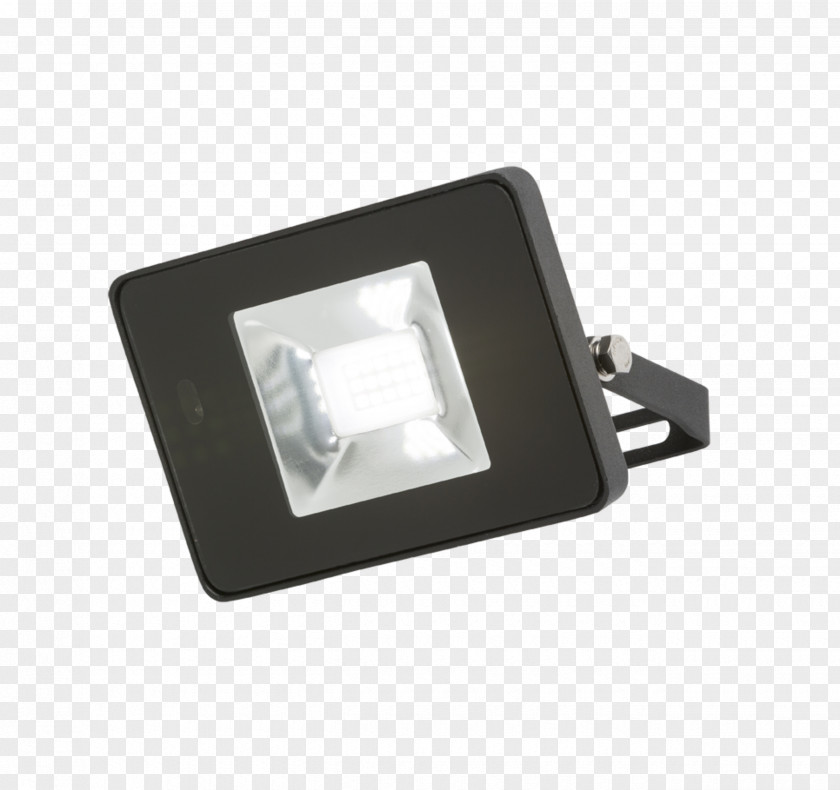 Microwave Security Notice Black LED Die Cast Aluminium Floodlight With Sensor IP65 Light-emitting Diode Lighting PNG