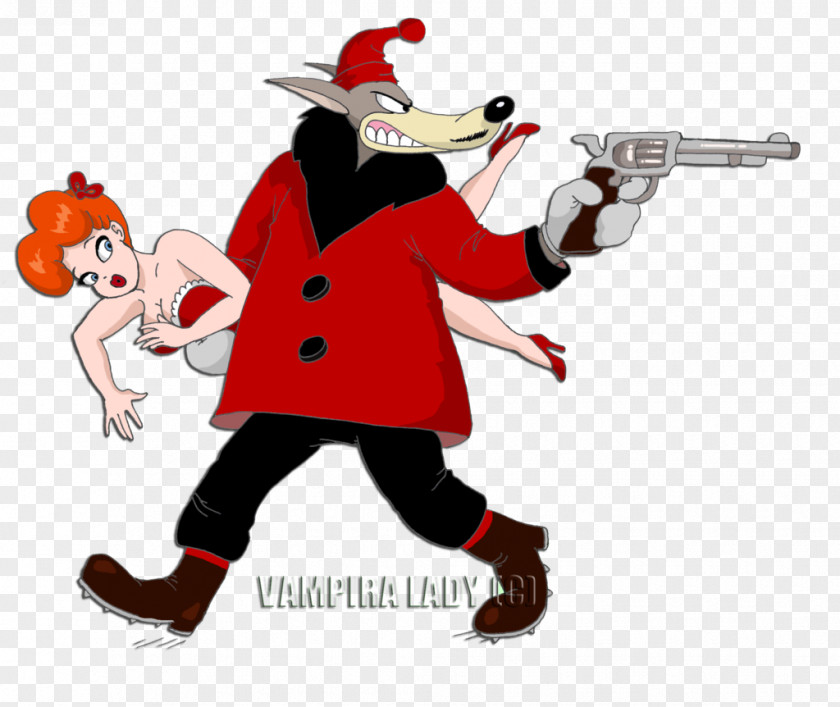 Red Droopy Big Bad Wolf DeviantArt Artist PNG