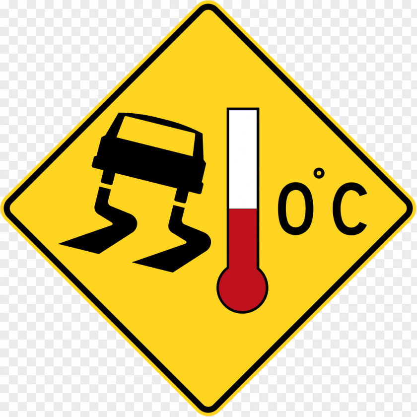 Road Traffic Sign Symbol Black Ice PNG