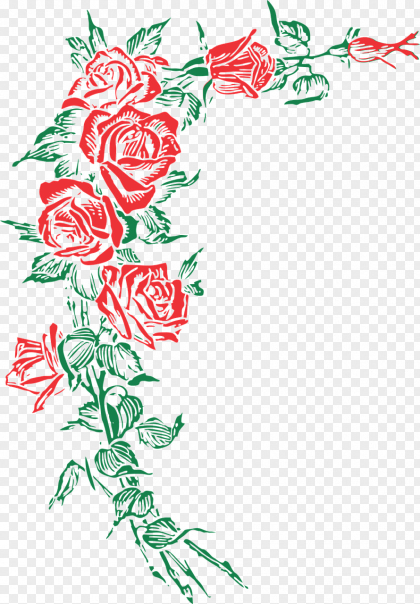 Rose Vector Clip Art Image PNG