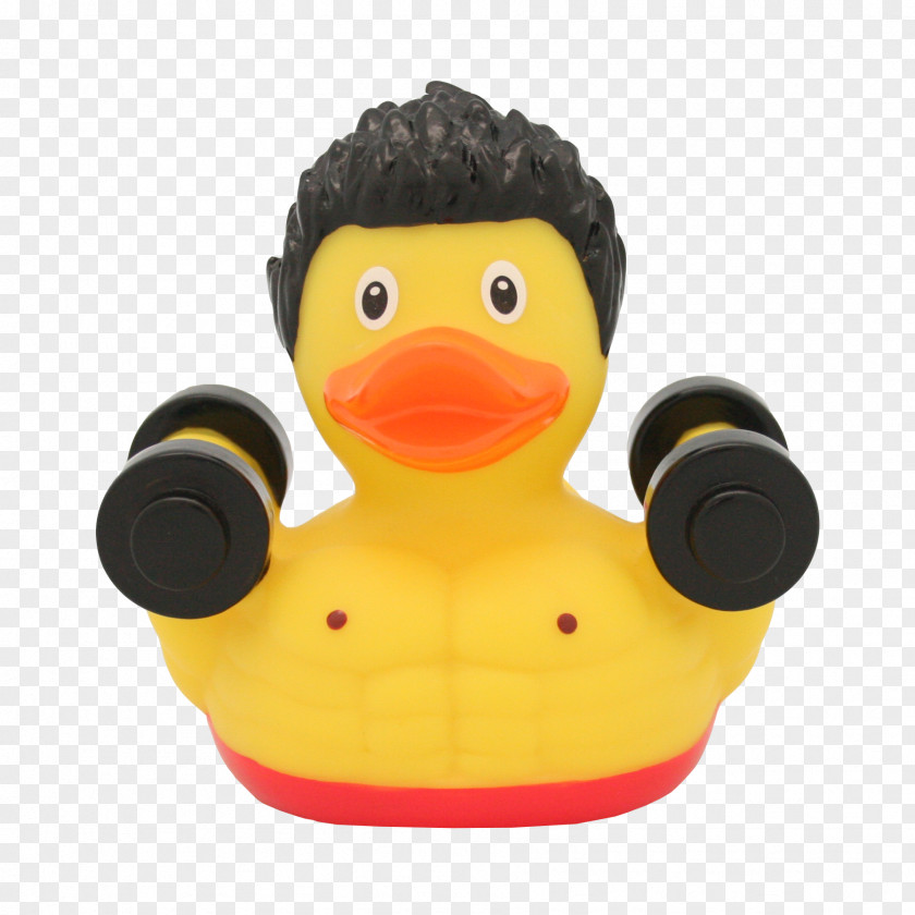 Rubber Duck Weight Training Bodybuilding Toy PNG