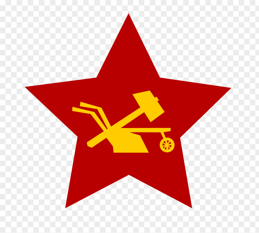 Soviet Union Hammer And Sickle Russian Revolution Red Star PNG