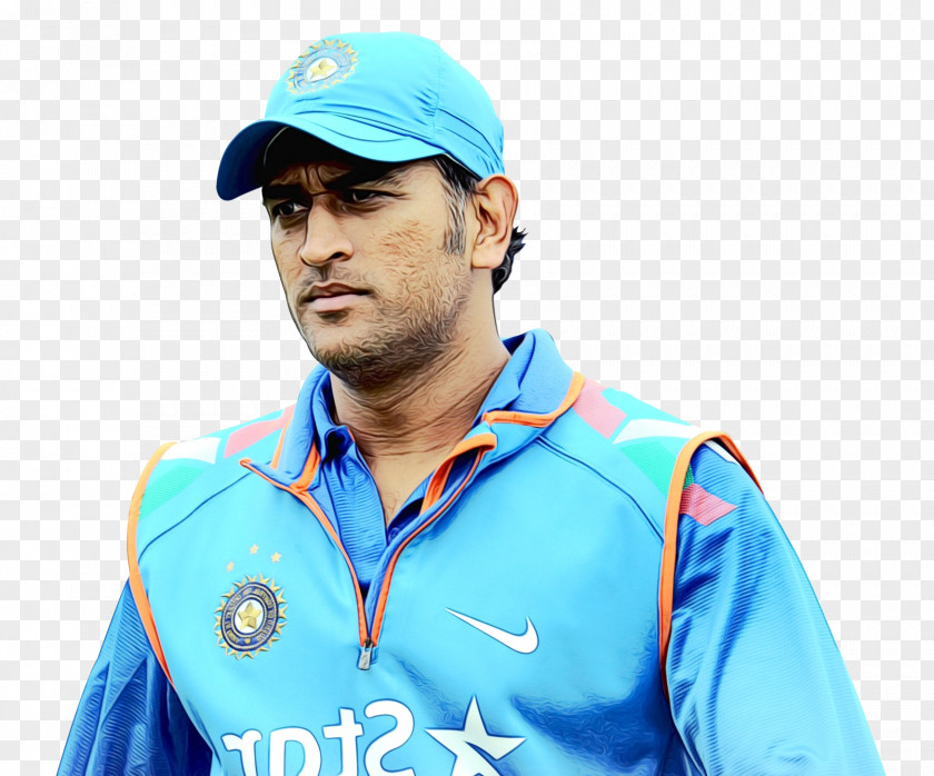 Cap Electric Blue Cricket India PNG