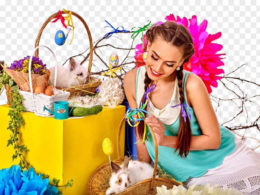 Creative Easter Bunny Stock Photography Egg PNG