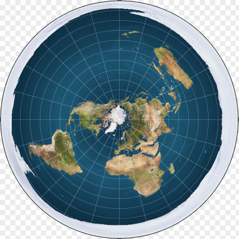 Earth Flat Society Globe World Map PNG