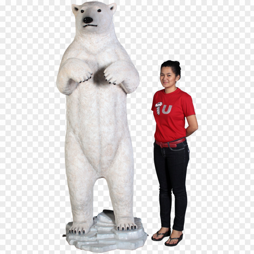 Esculturas Humanas Polar Bears Bear Standing Sculpture Arctotherium PNG