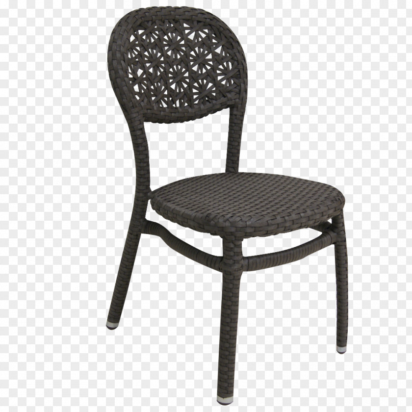 Table Chair Furniture Garden Wicker PNG