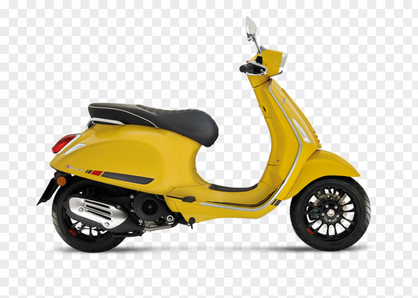 Vespa Scooter Sprint Suspension Motorcycle PNG