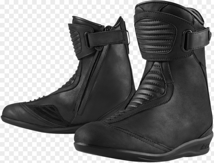 Water Washed Short Boots Motorcycle Boot Footwear Riding Shoe PNG