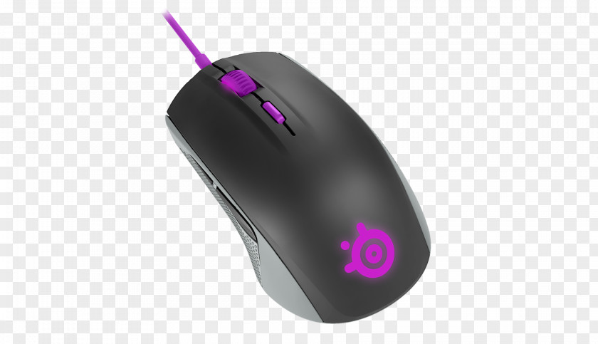 Computer Mouse SteelSeries Rival 100 Gamer Mats PNG