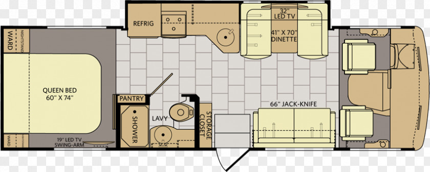 Fleetwood Enterprises Ford Motor Company Floor Plan Campervans House PNG