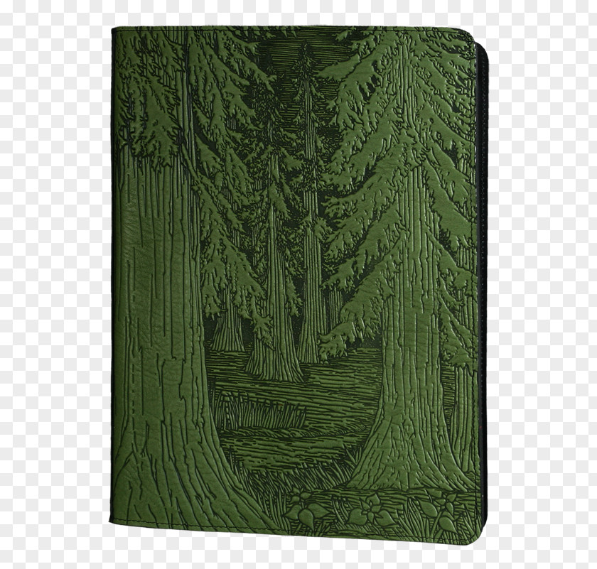 Forest Tree Notebook Leather Oberon Design PNG