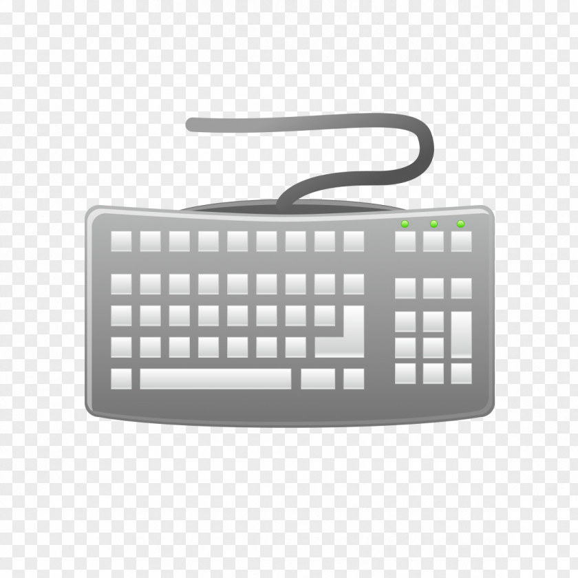 Grey Keyboard Model Computer Hewlett Packard Enterprise Dell M Calculator PNG