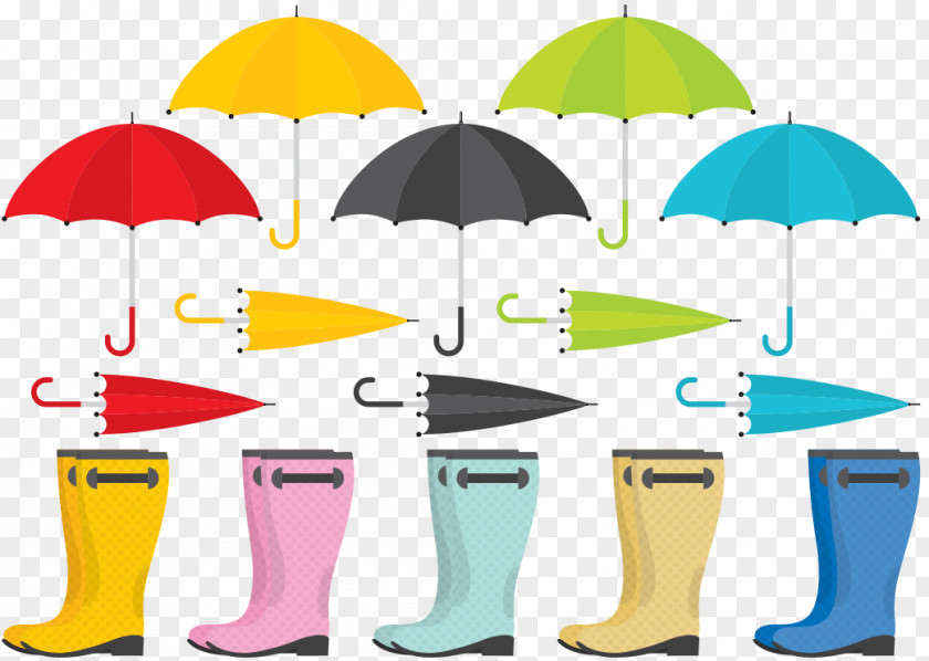 Umbrella And Boots Wellington Boot Rain Clip Art PNG