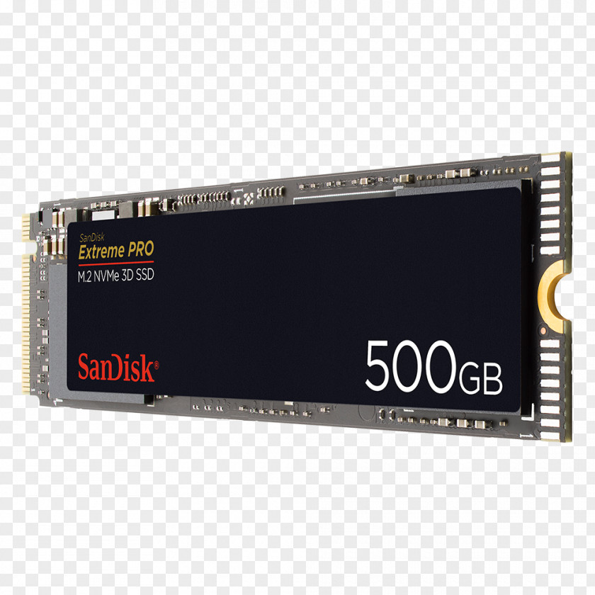 5 X 1000 MacBook Pro Solid-state Drive NVM Express SanDisk Extreme PRO M.2 NVMe 3D SSD PNG