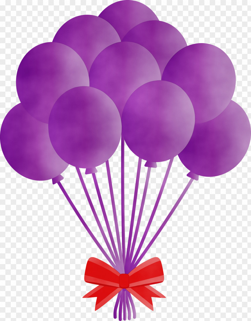 Balloon Purple Violet Pink Magenta PNG