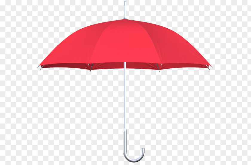 Brown Frame Umbrella Red Color Rain Silver PNG