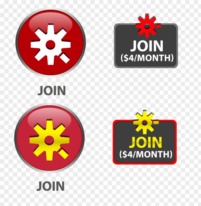 Color Gear Web Design Logo Button Icon PNG