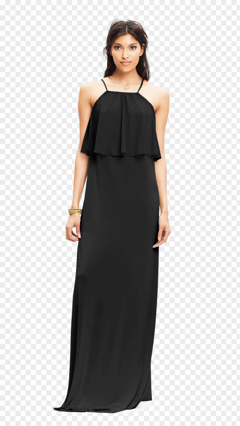 Dress Little Black Wedding Bridesmaid Prom PNG