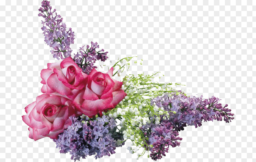 Flower Cut Flowers Floral Design Common Lilac Bouquet PNG