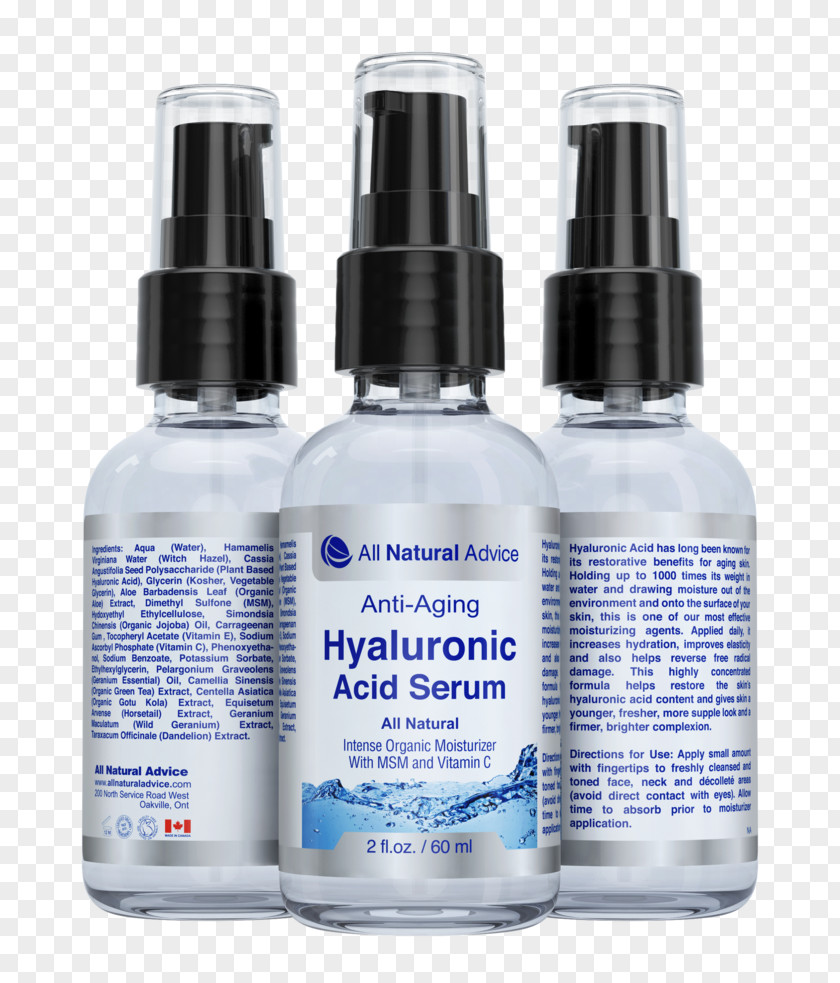 Hyaluronic Acid Dietary Supplement Anti-aging Cream Moisturizer Skin Care Wrinkle PNG