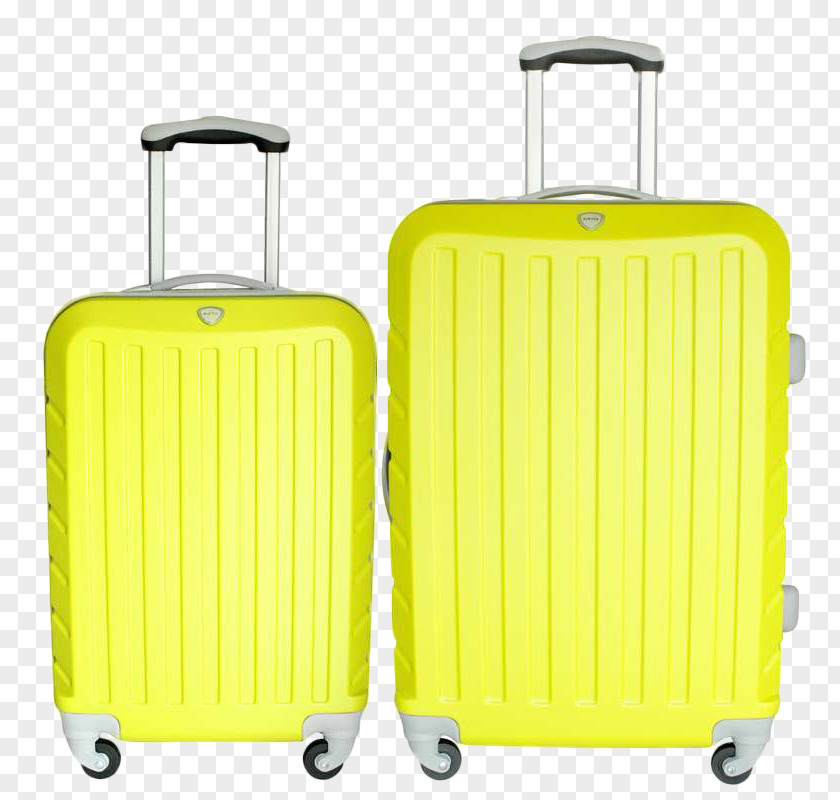 Yellow Suitcase Gratis PNG