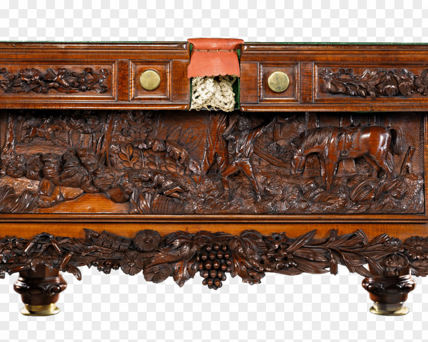 Antique Carved Exquisite Billiard Tables Billiards Pool PNG