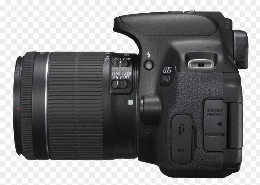 Camera Canon EOS 700D 600D 300D EF-S 18–135mm Lens 18–55mm PNG