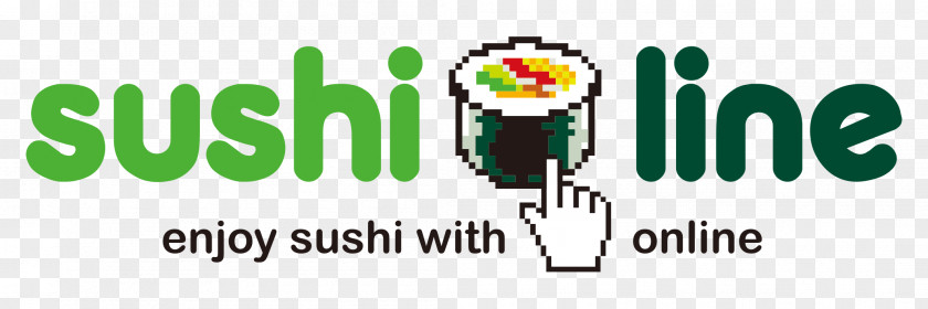 Design Logo Sushiline Surabaya (Sushi Online Surabaya) Food Brand PNG