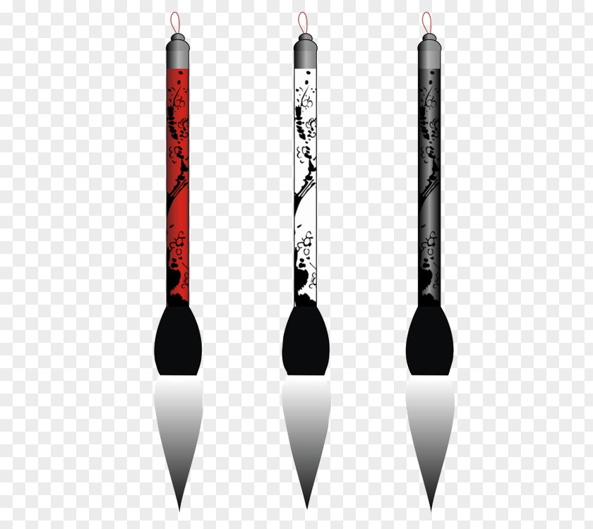 Pen Ink Brush Painting PNG