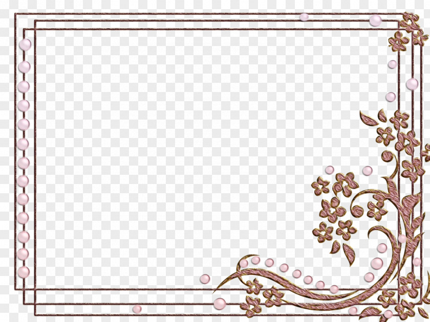 Picture Frame Rectangle Gold PNG