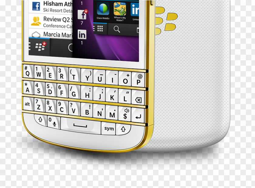 Smartphone Telephone QWERTY LTE Unlocked PNG