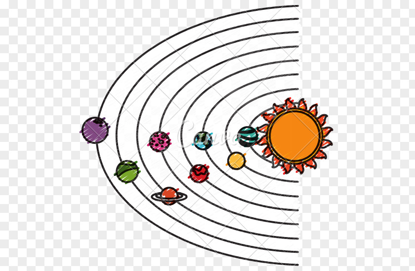 Solar System Photography PNG